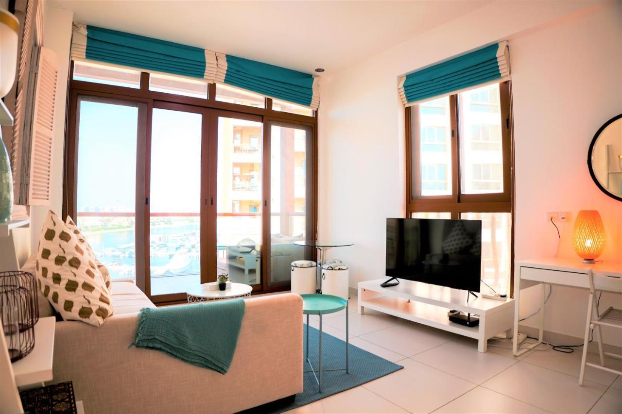 Luxury On The Palm With Marina View Balcony Apartment ดูไบ ภายนอก รูปภาพ