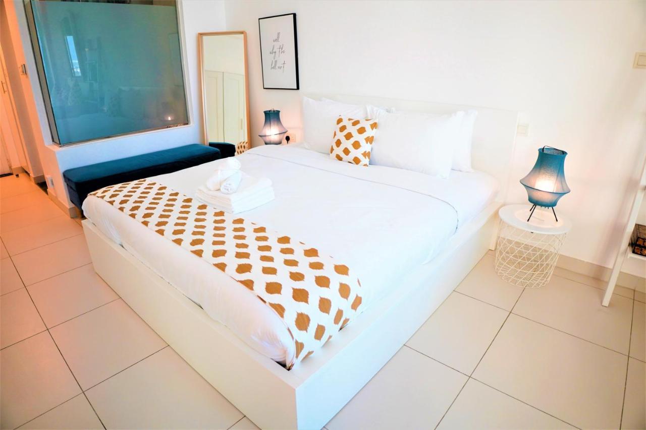 Luxury On The Palm With Marina View Balcony Apartment ดูไบ ภายนอก รูปภาพ