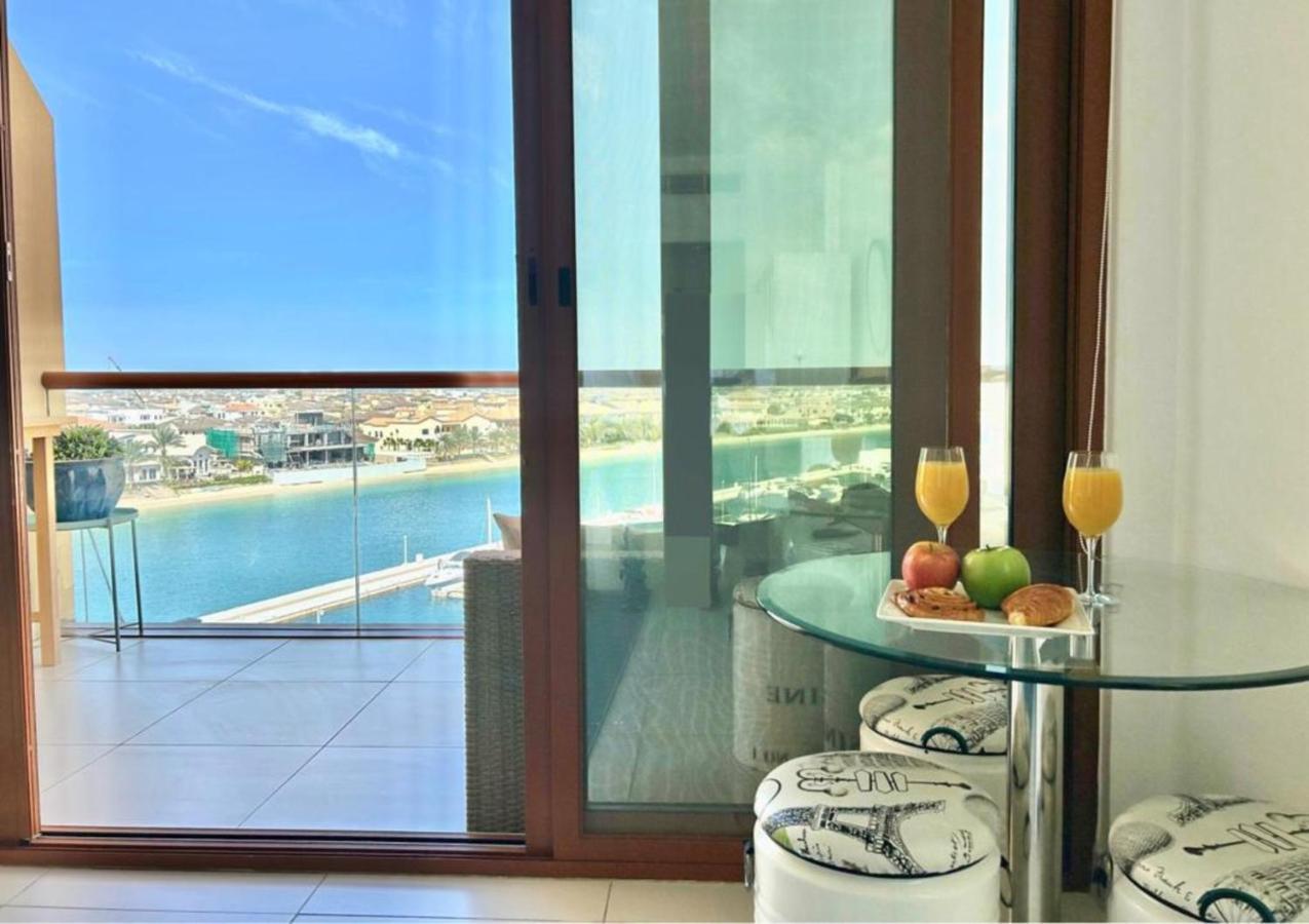 Luxury On The Palm With Marina View Balcony Apartment ดูไบ ภายนอก รูปภาพ